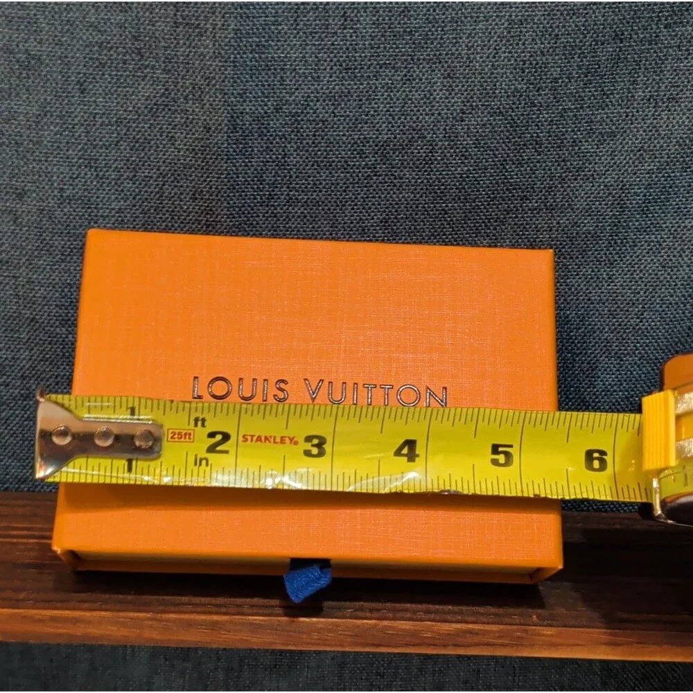 Authentic Louis Vuitton Empty Yellow Drawer Gift Box 5.5x4